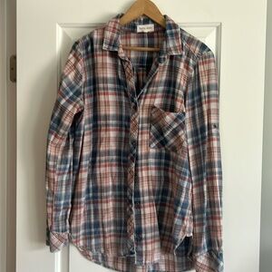 Bella Dahl flannel shirt